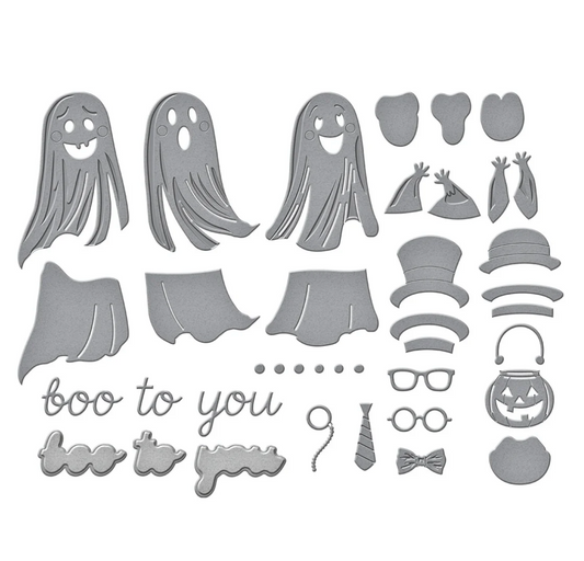 Spellbinders Boo Crew Etched Dies