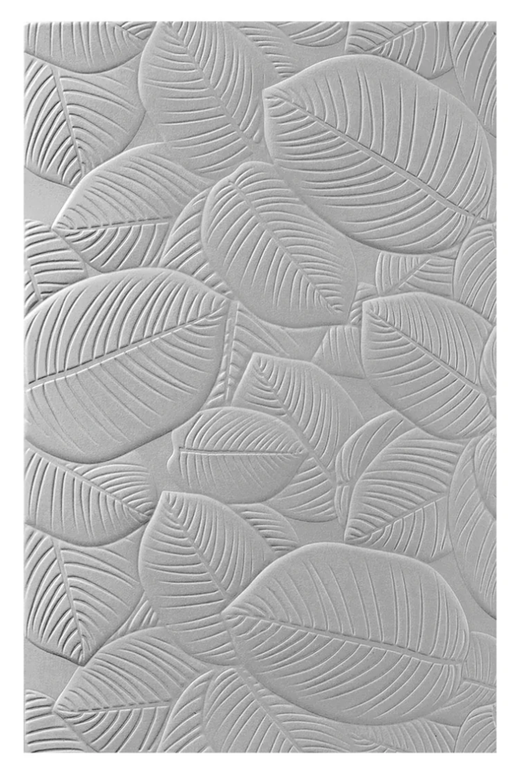 Spellbinders Lush Leaves 3D Embossing Folder