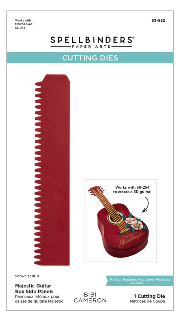 Spellbinders Majestic Guitar Box Creator Bundle