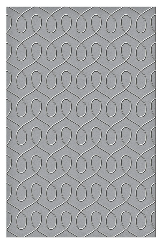 Spellbinders Loops Embossing Folder