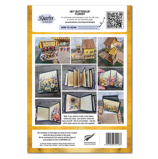 3Quarter Designs Lane Village - Hey Buttercup Florist