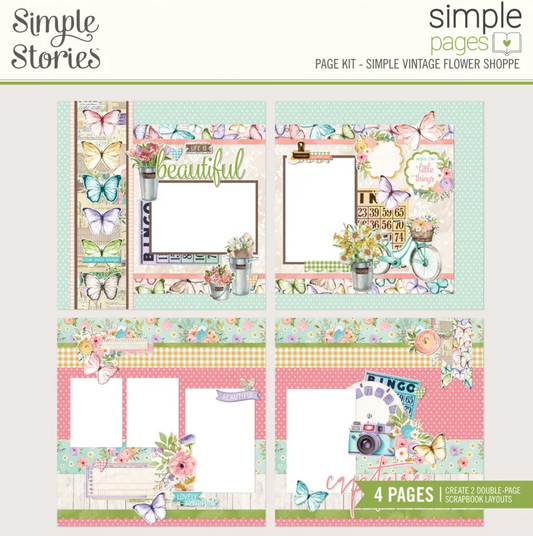 Simple Stories Simple Pages - Simple Vintage Flower Shoppe