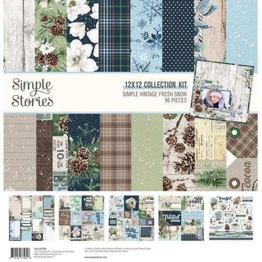 Simple Stories Simple Vintage Fresh Snow Bundle