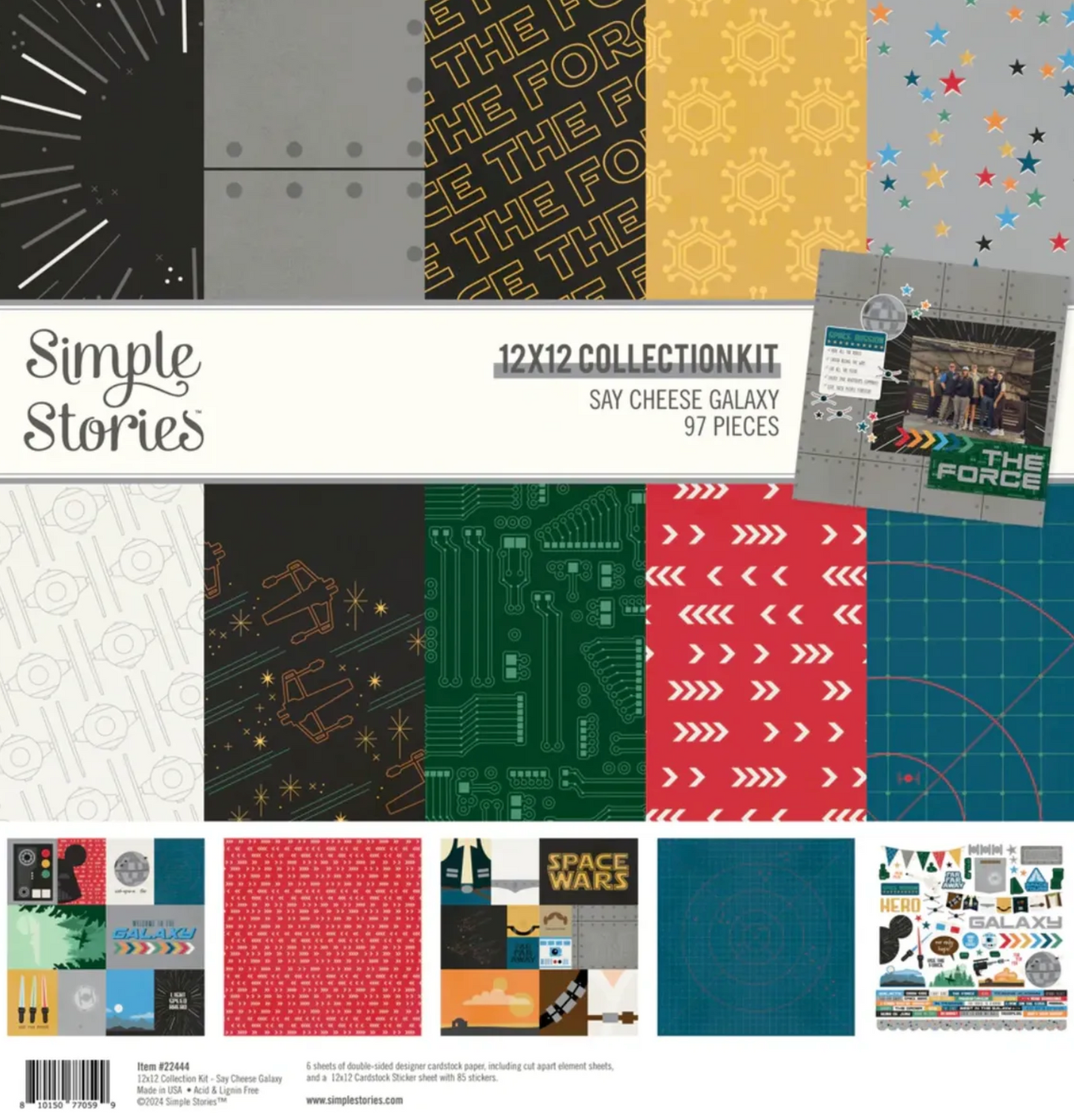 SImple Stories Say Cheese Galaxy Kit Collection Bundle