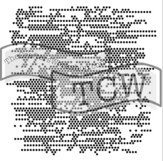 TCW Mini Tiny Circles Stencil