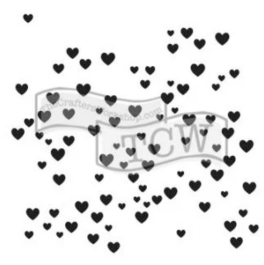 TCW Micro Hearts Stencils