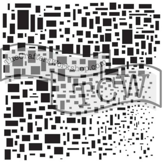 TCW Mini Cubist Stencil