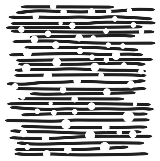 TCW Hand Drawn Stripes Stencil
