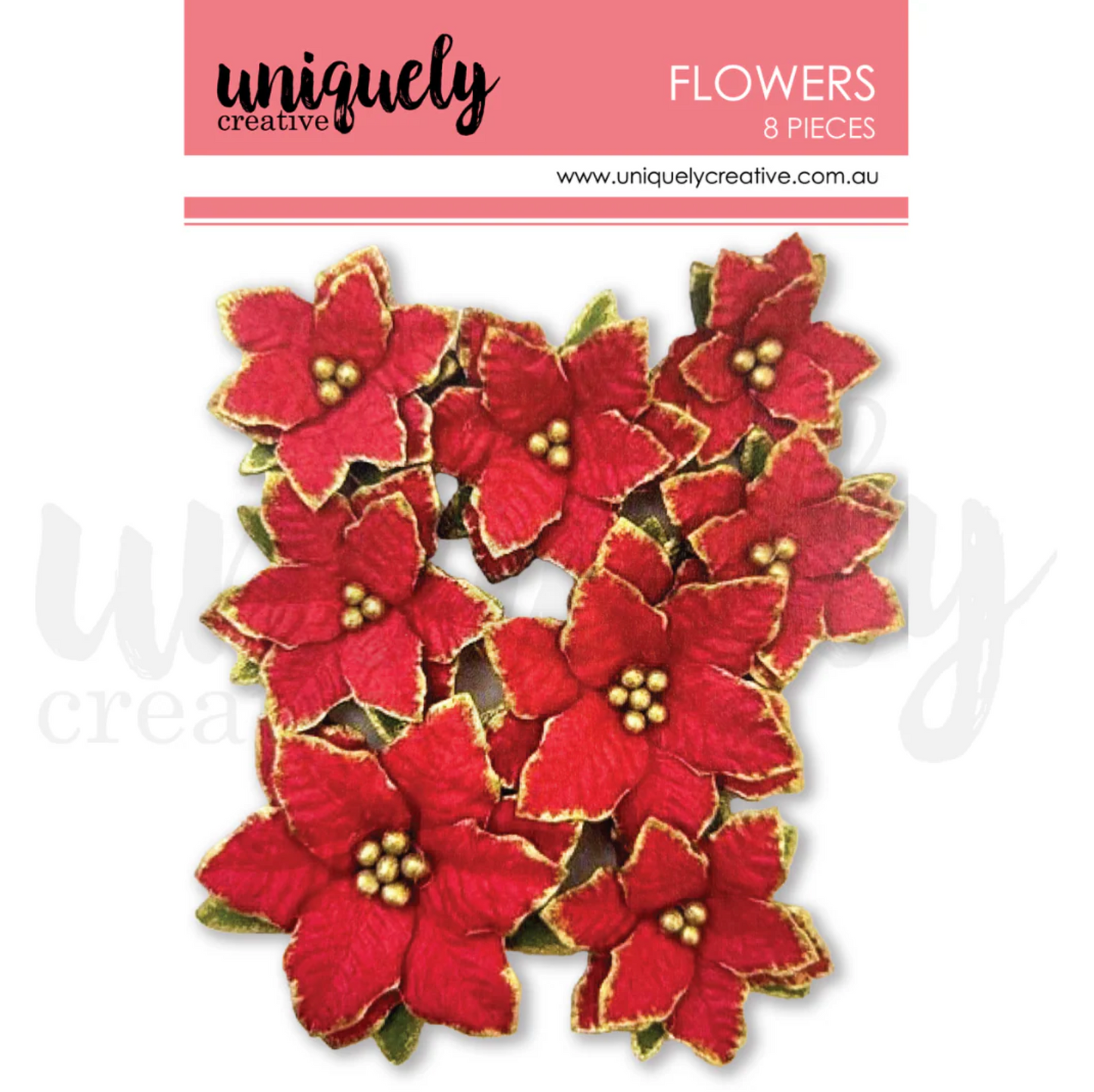 Uniquely Creative Christmas Poinsettia Flowers