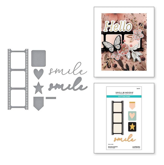 Spellbinders My Life In Pictures Etched Dies