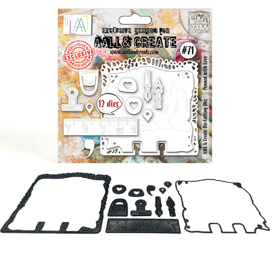 Aall & Create Penned with Love Dies (#71)