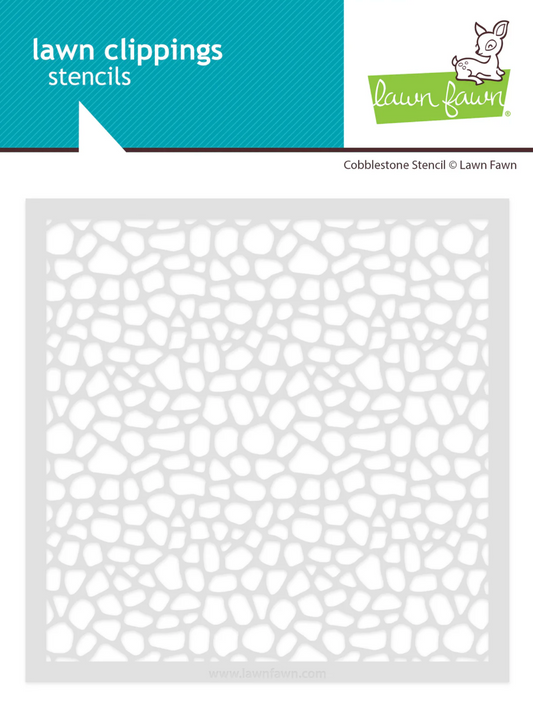 Lawn Fawn Cobblestone Stencil