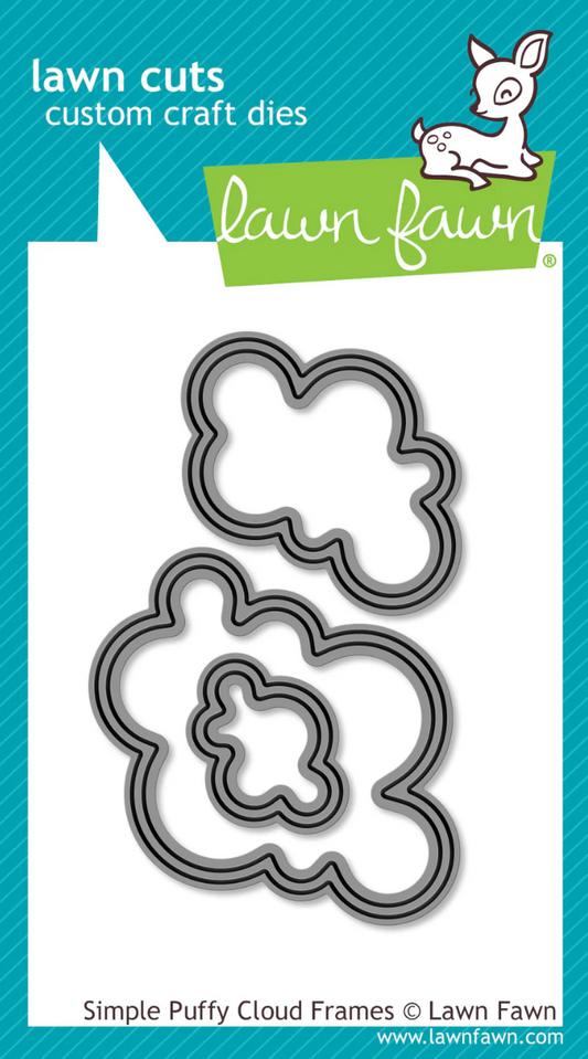 Lawn Fawn Simple Puffy Cloud Frames