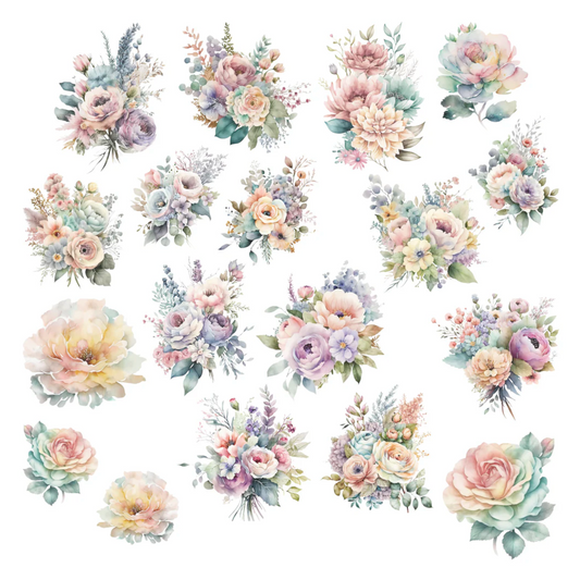 Simply Stated Designs A Few of my Favorite Things Floral Ephemera