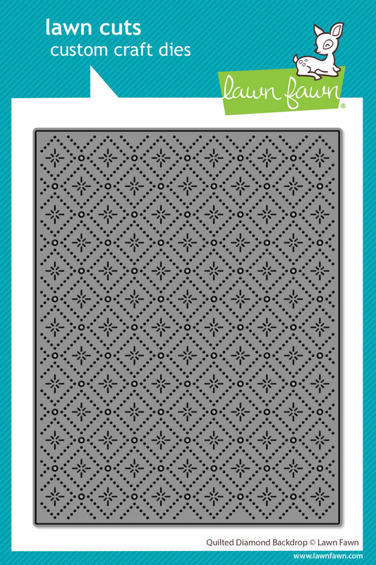 Lawn Fawn Quilted Diamond Backdrop