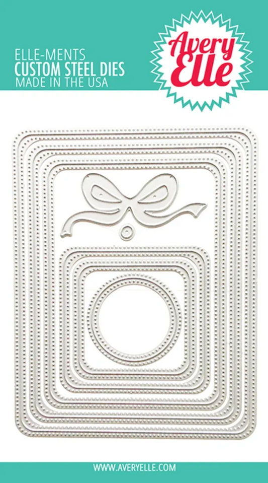 Avery Elle Pierced Rounded Frames Elle-ments