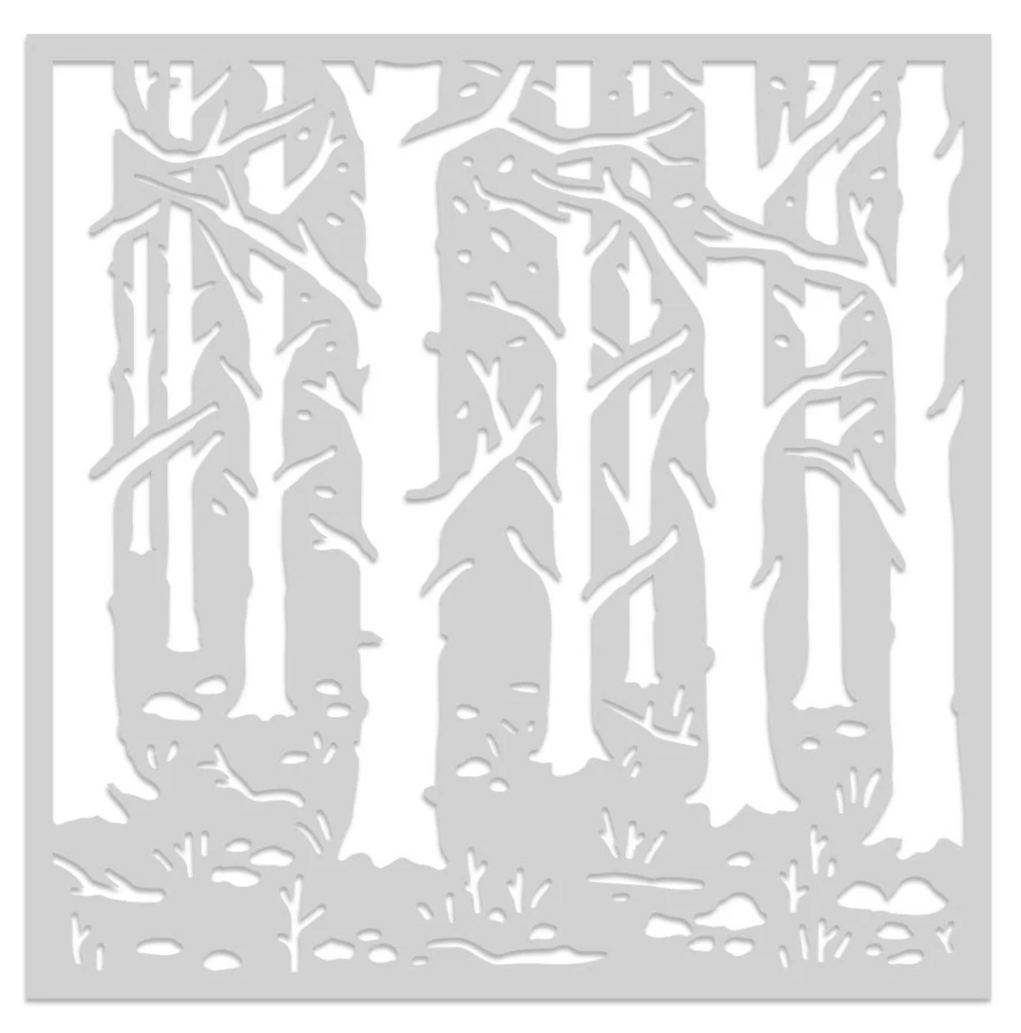 Hero Arts Woodland Forest Stencil