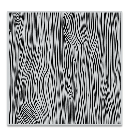 Hero Arts Woodgrain Bold Prints Cling Rubber Stamp