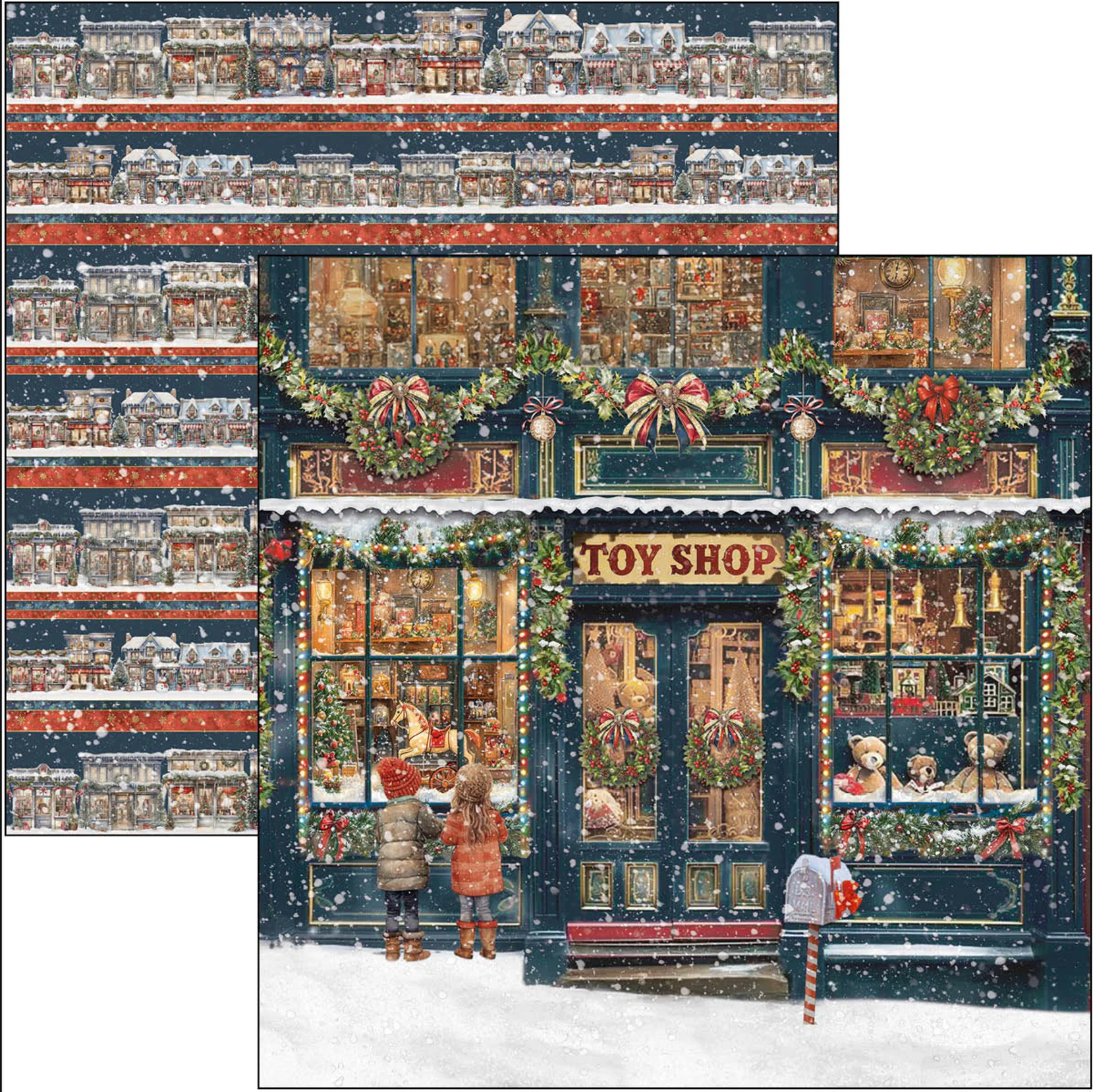 Ciao Bella Toy Shop Paper Pad 12"x12"