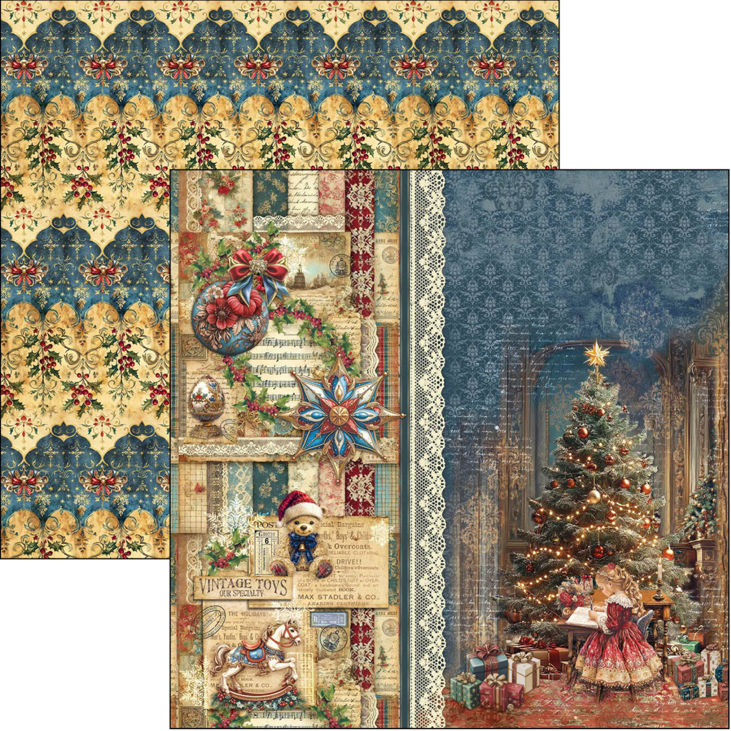 Ciao Bella Toy Shop Paper Pad 12"x12"