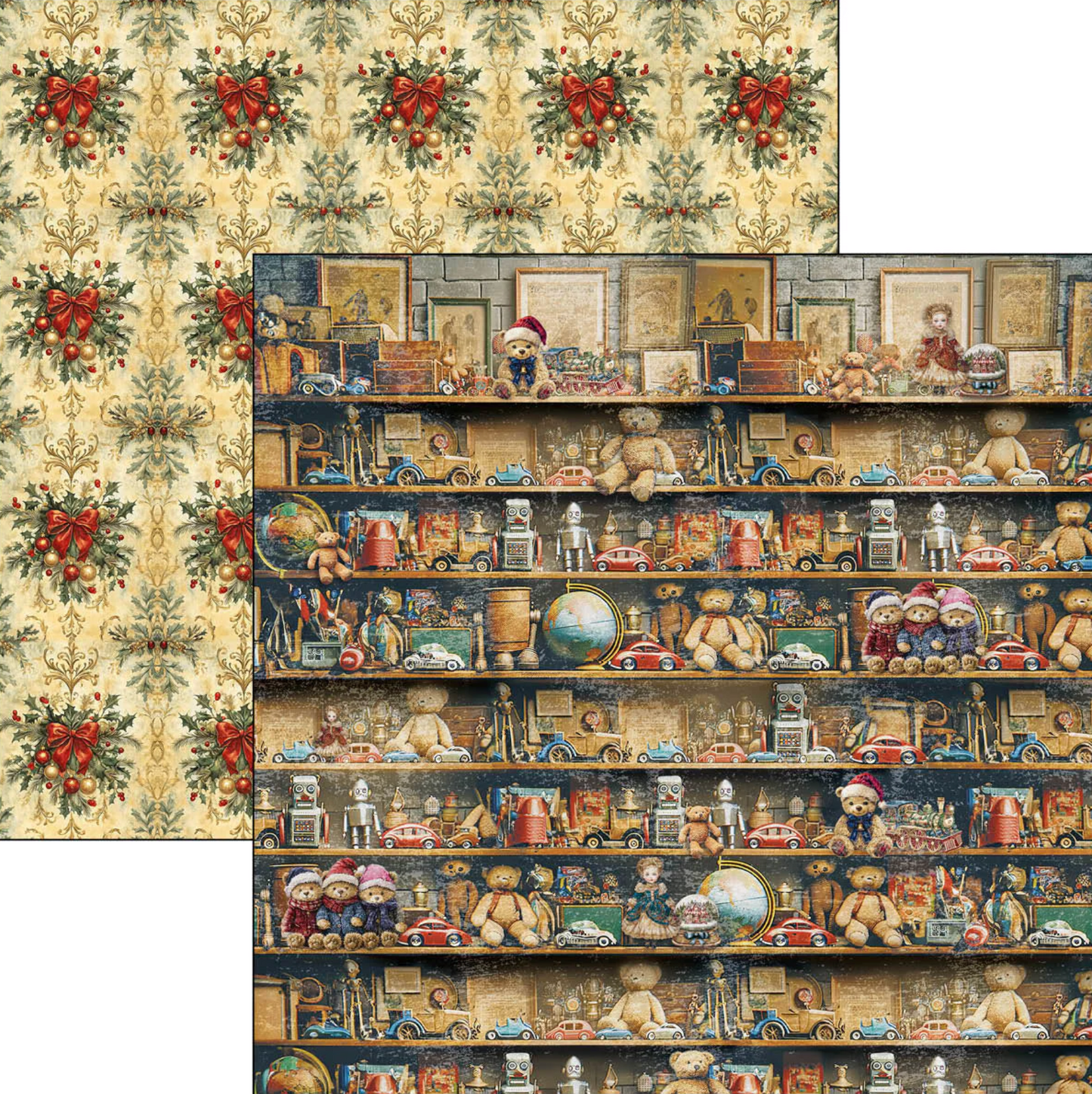 Ciao Bella Toy Shop Patterns Pad 12"x12"