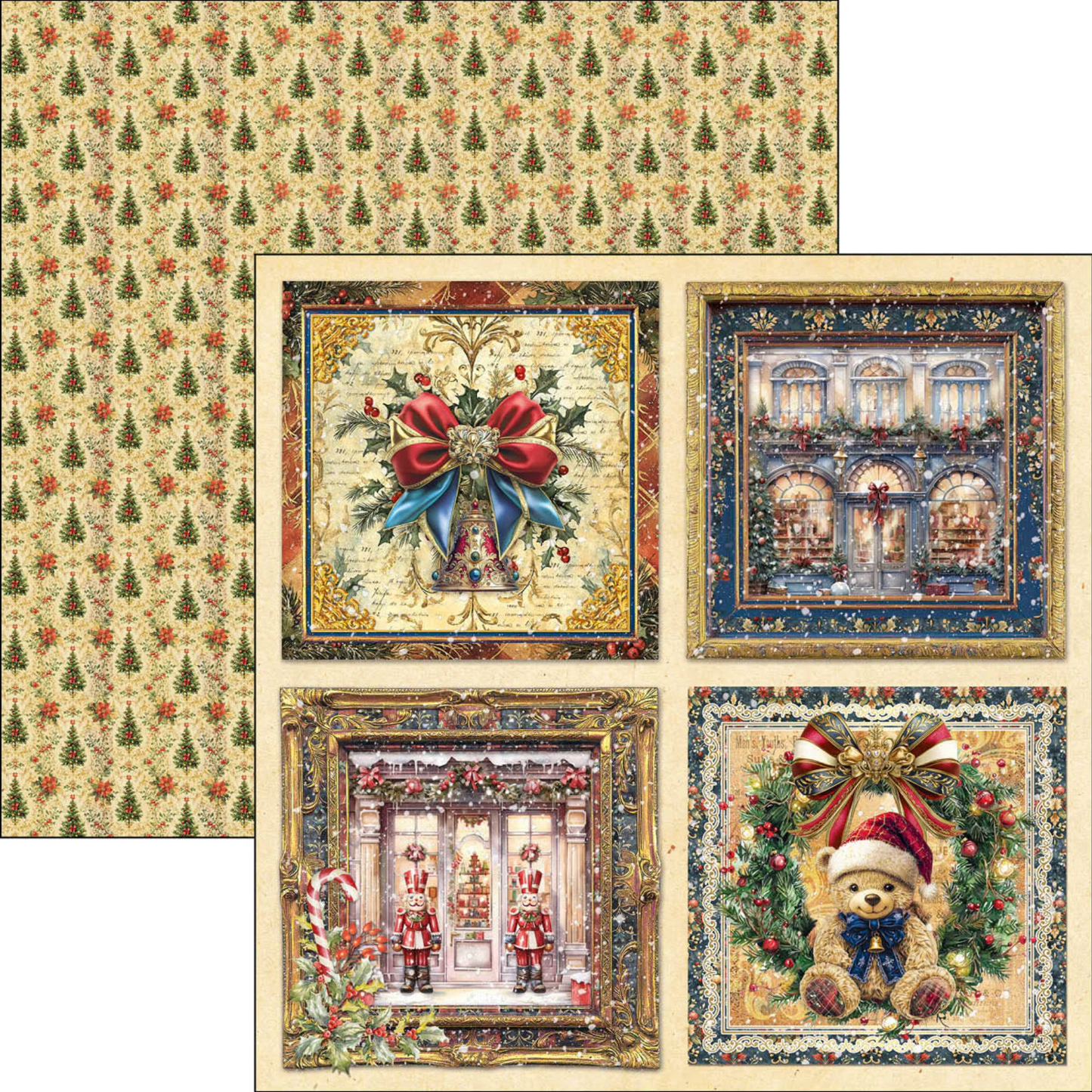 Ciao Bella Toy Shop Patterns Pad 12"x12"