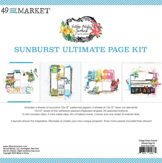 49 and Market Sunburst 12x12 Page Kit