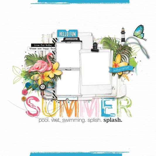 49 and Market Sunburst 12x12 Page Kit