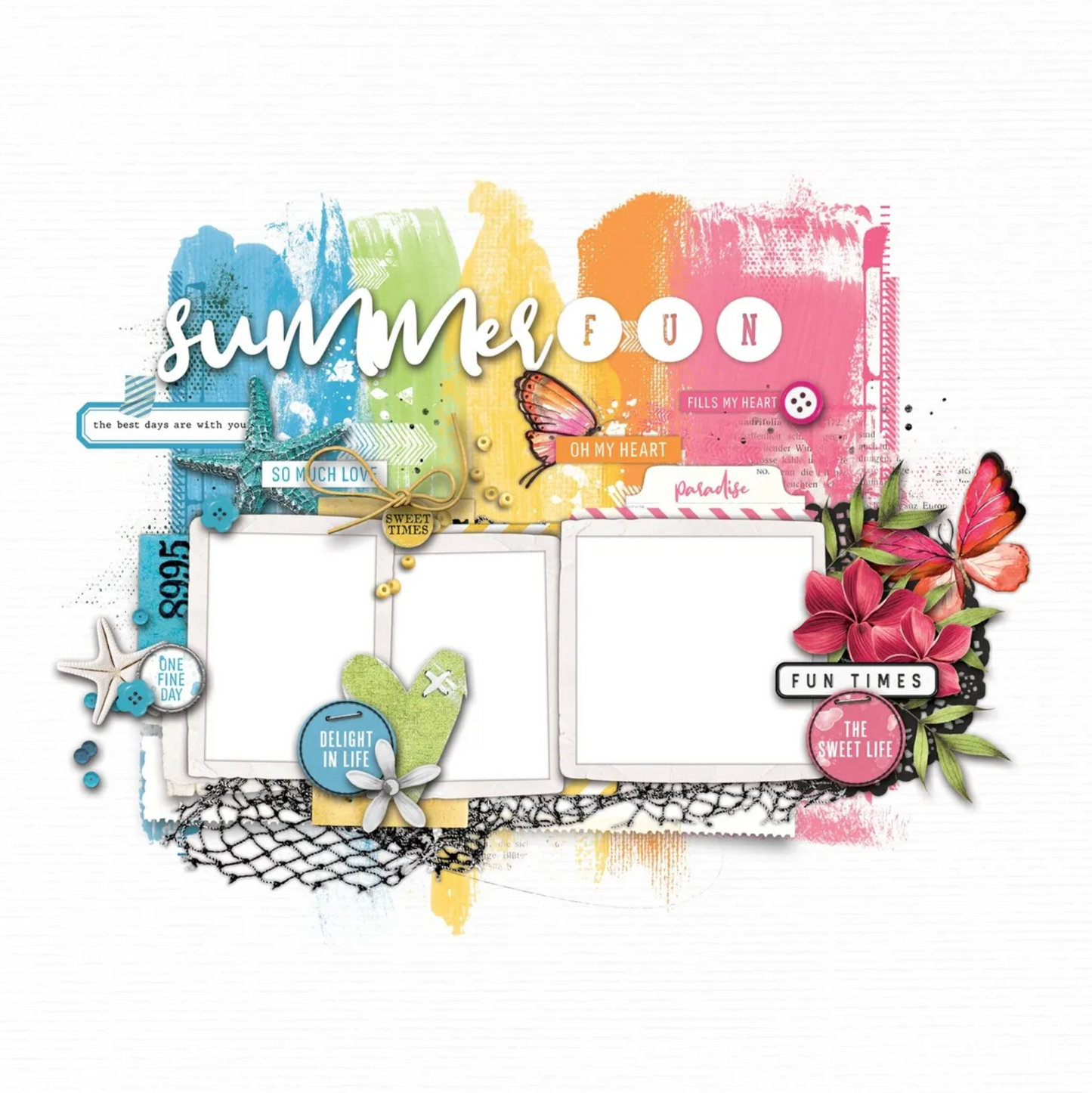 49 and Market Sunburst 12x12 Page Kit