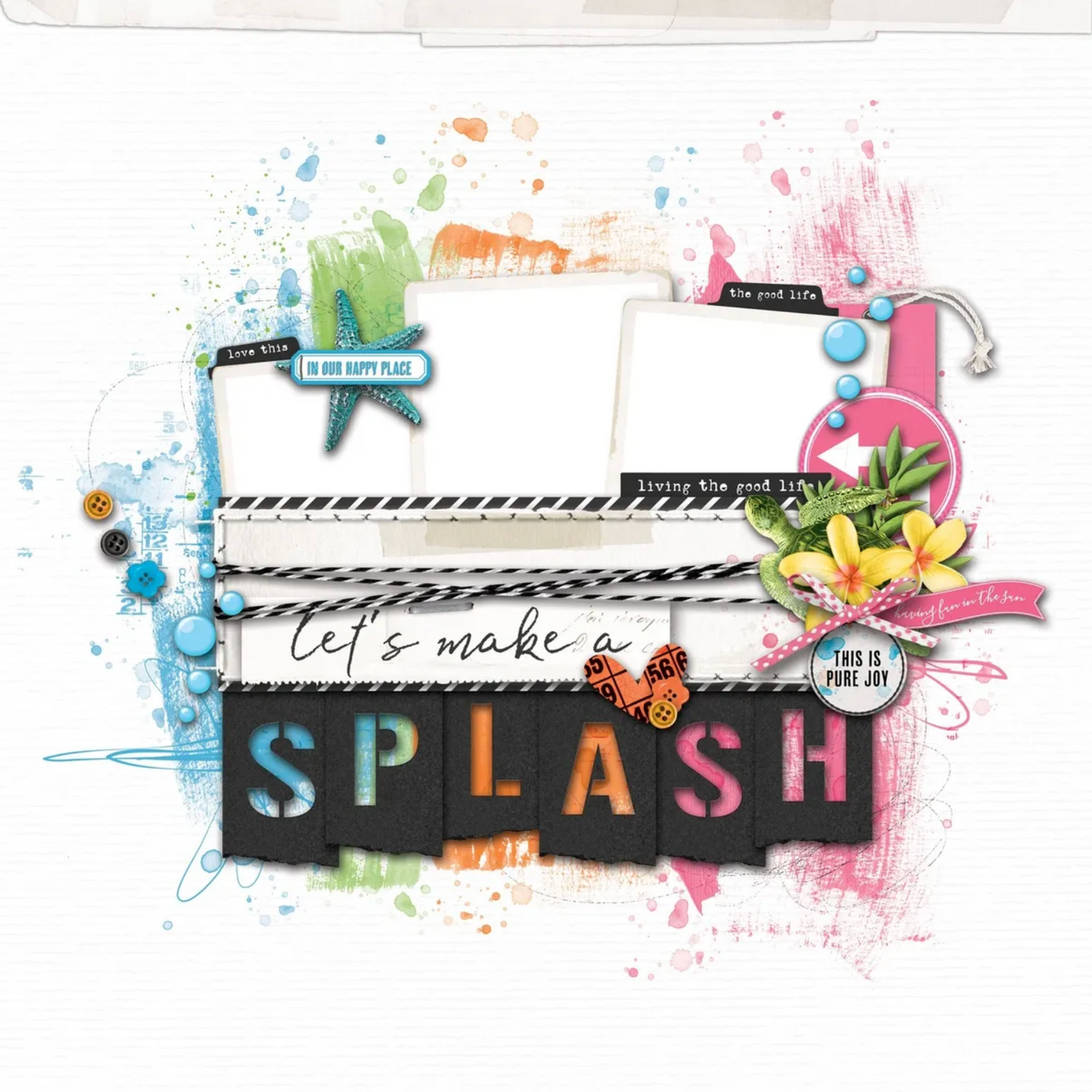 49 and Market Sunburst 12x12 Page Kit