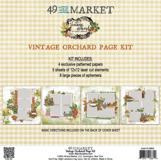 49 and Market Vintage Orchard Page Kit