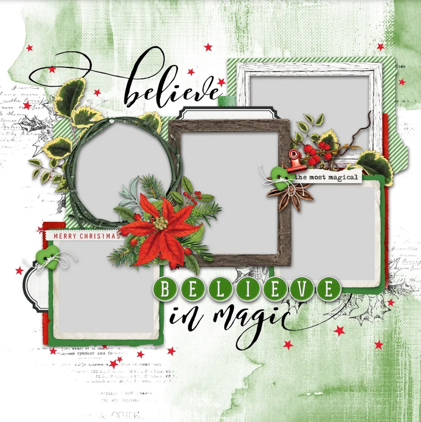 49 and Market Evergreen Season Page Kit