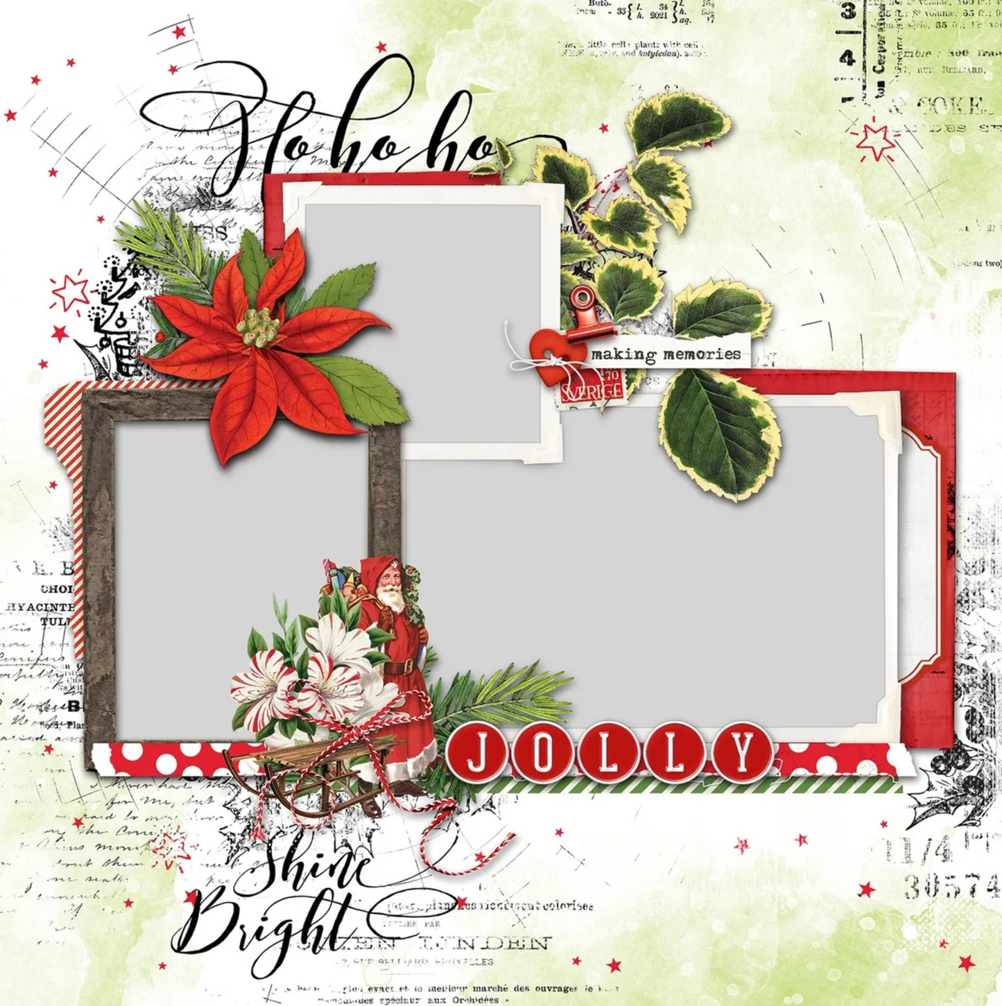 49 and Market Evergreen Season Page Kit