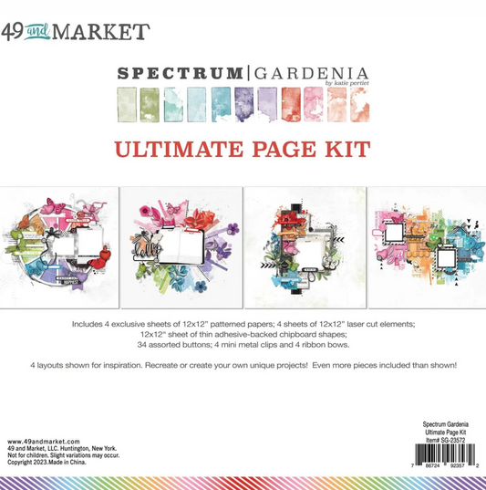 49 and Market Spectrum Gardenia Ultimate Page Kit