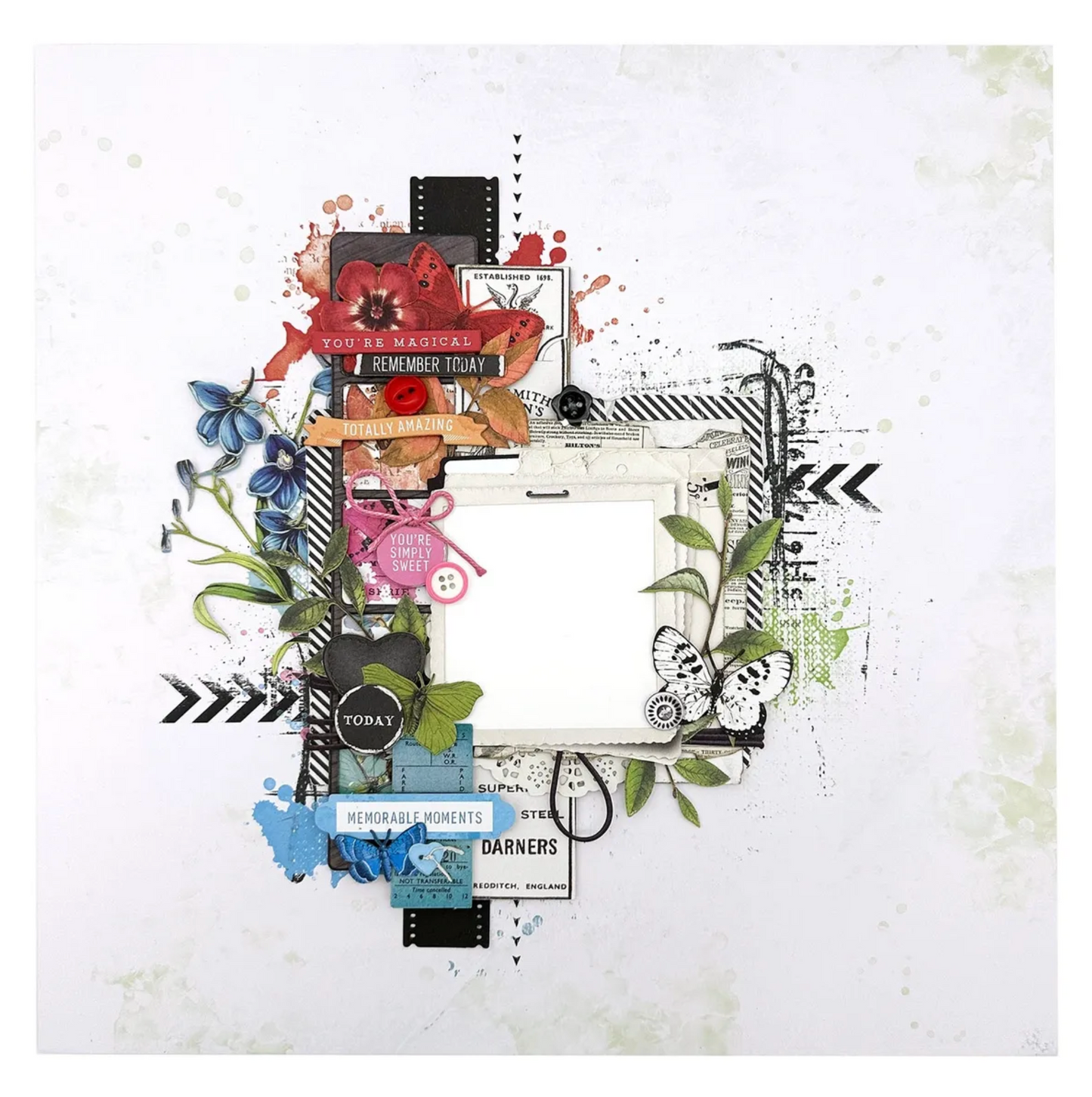 49 and Market Spectrum Gardenia Ultimate Page Kit