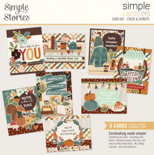 Simple Stories Cider & Donuts Card Bundle