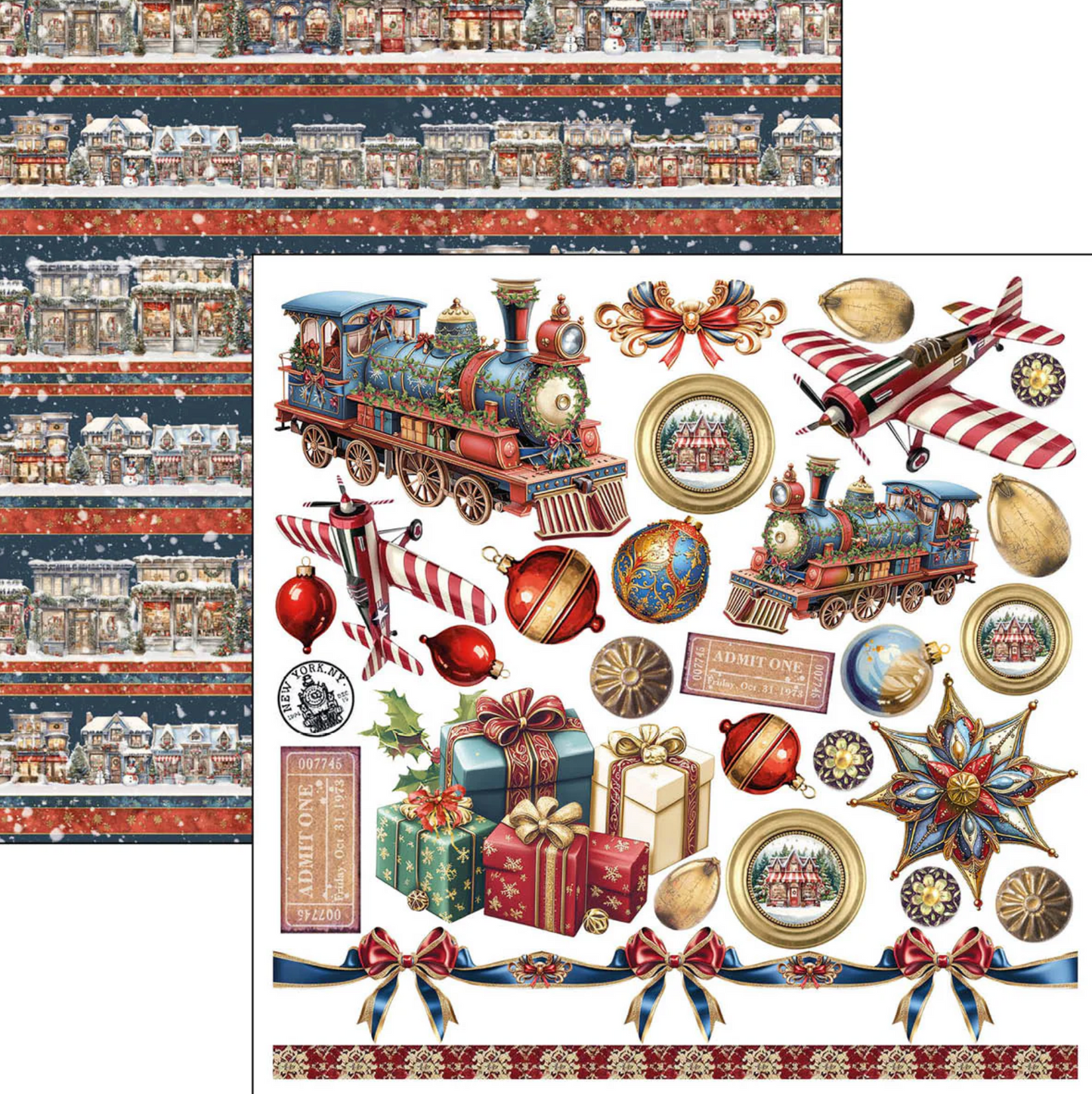 Ciao Bella Toy Shop Fussy Cut Pad 6"x6" 24/Pkg