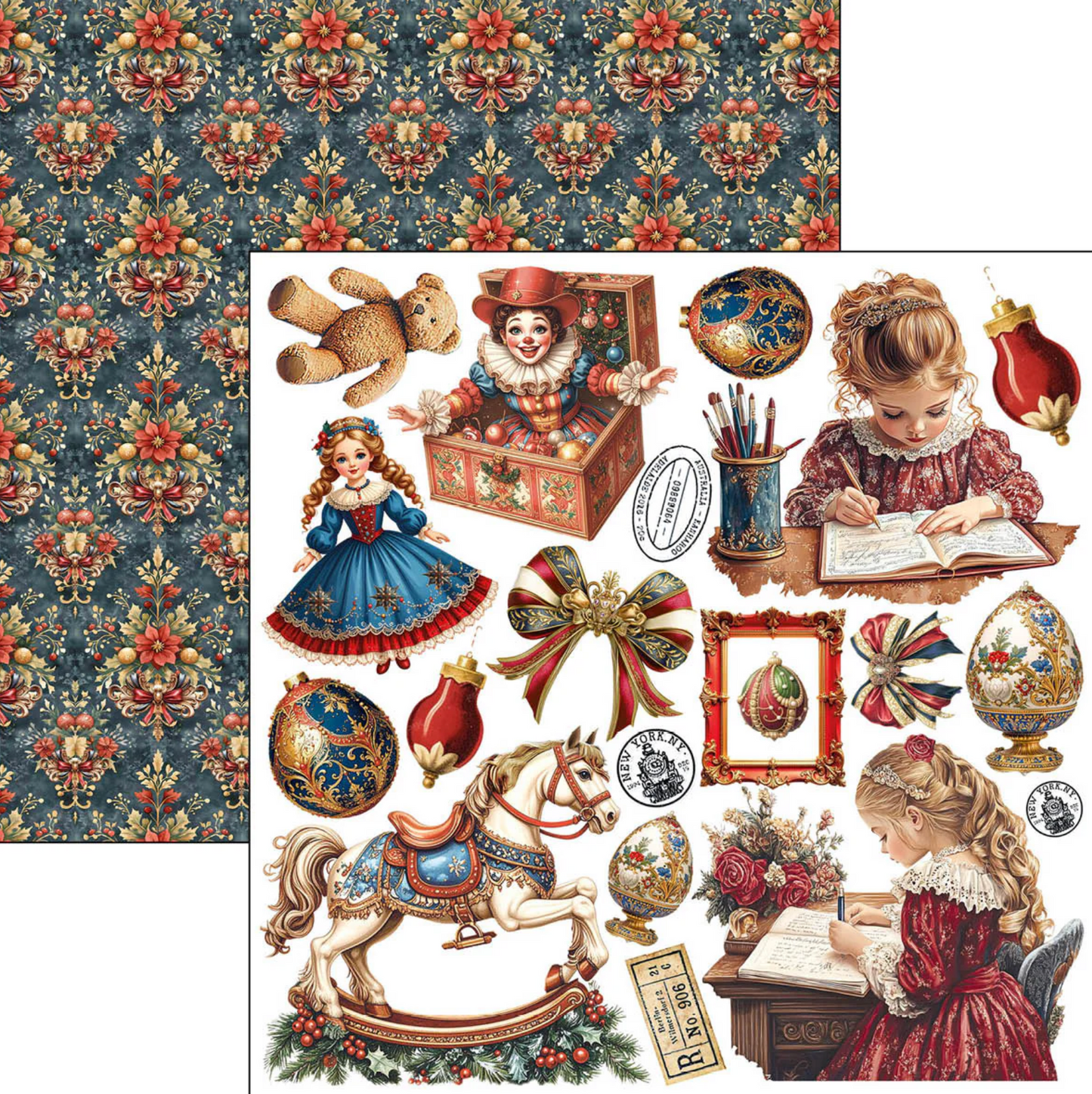 Ciao Bella Toy Shop Fussy Cut Pad 6"x6" 24/Pkg