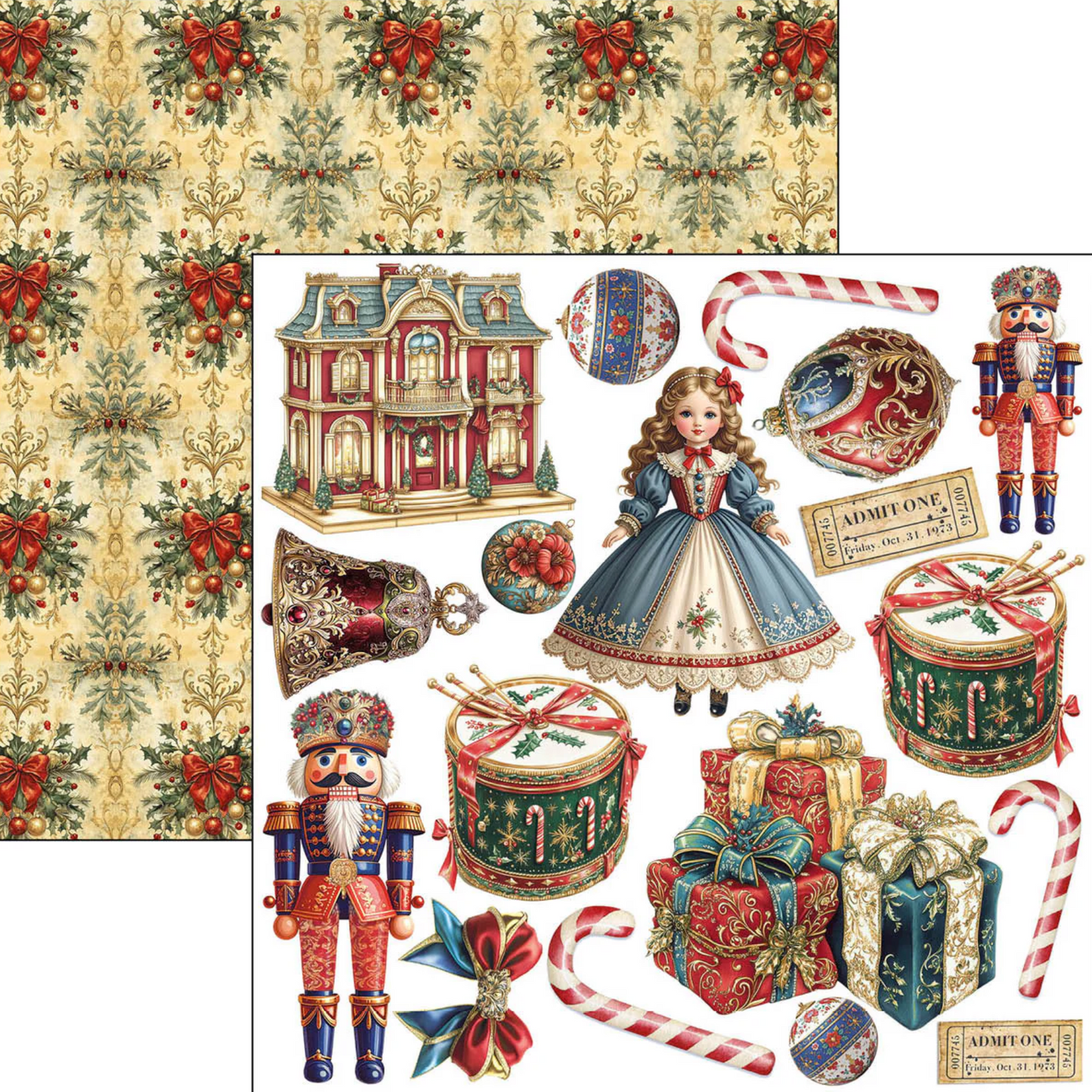 Ciao Bella Toy Shop Fussy Cut Pad 6"x6" 24/Pkg