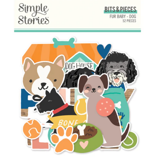 Simple Stories Fur Baby Dog Bits & Pieces