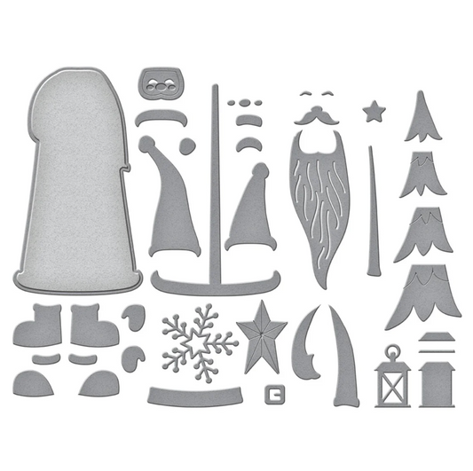 Spellbinders St. Nick Etched Dies
