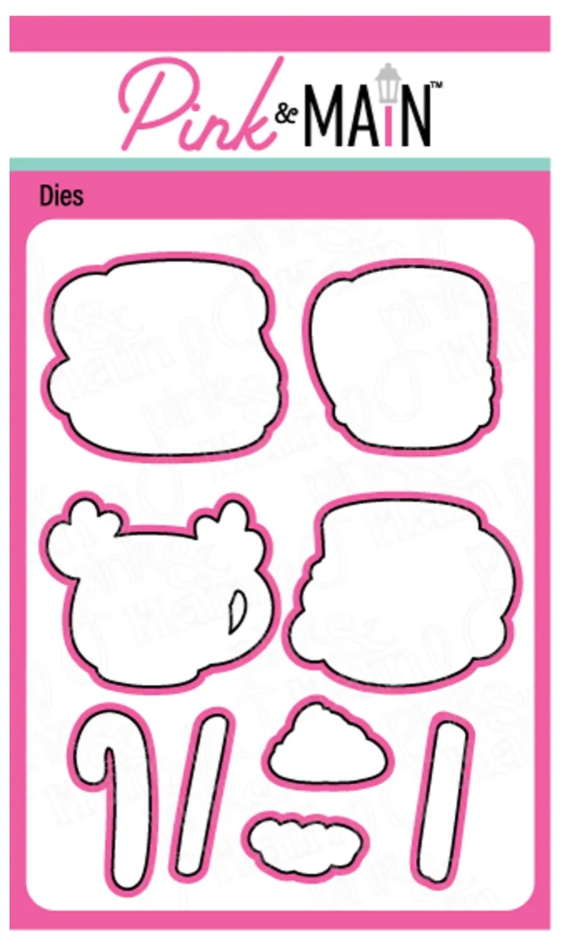 Pink & Main Mugs and Kisses Stamp & Die Bundle