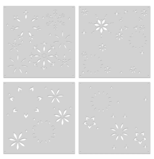 Hero Arts Hero Arts Color Layering Snowflake Stencils