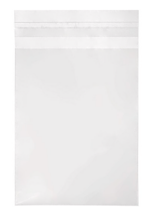 Crystal Clear Bags® with Flap 4 5/8" x 5 3/4" 100 pack B54