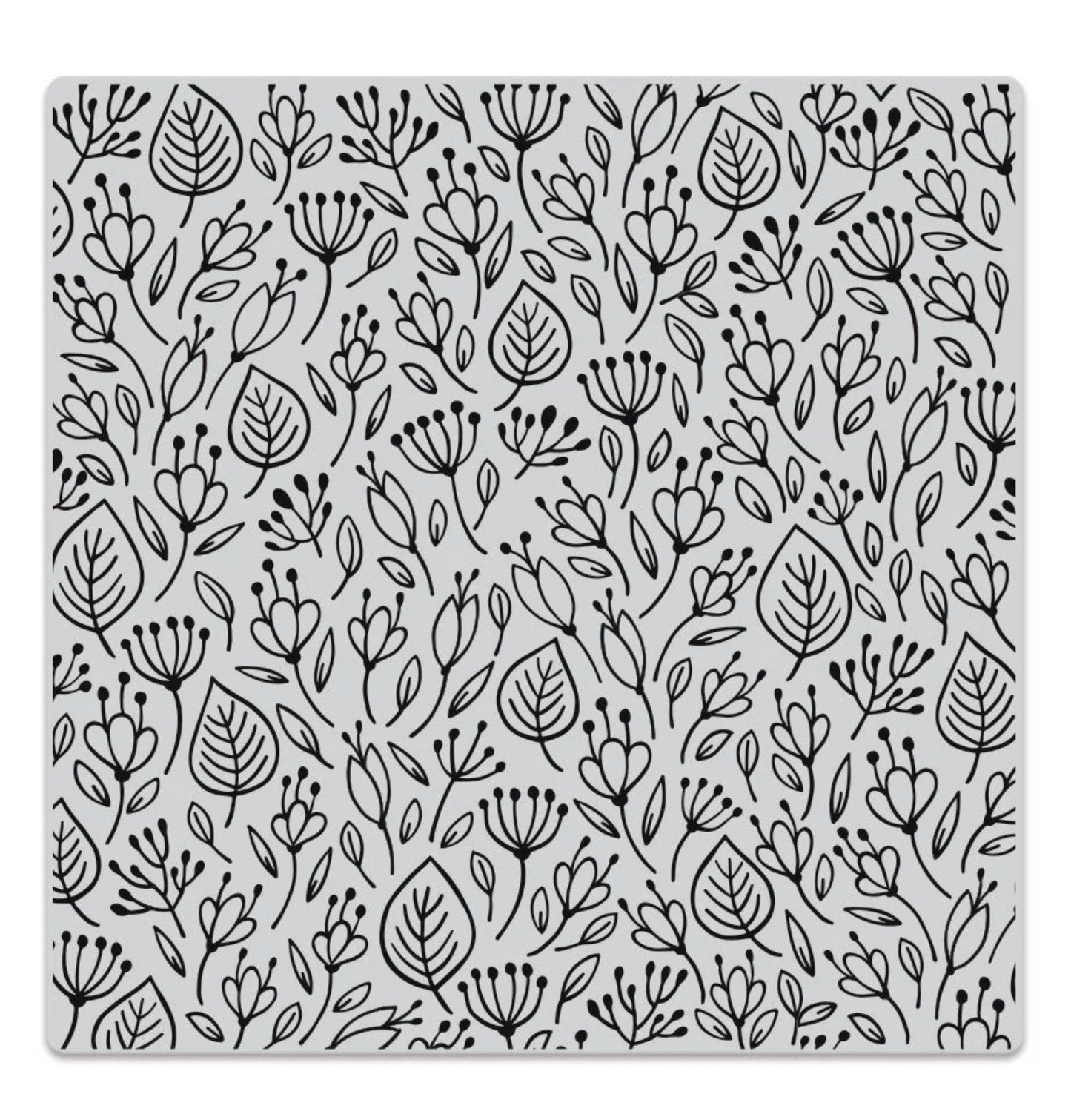Hero Arts Flower Garden Bold Prints Cling Rubber Stamp