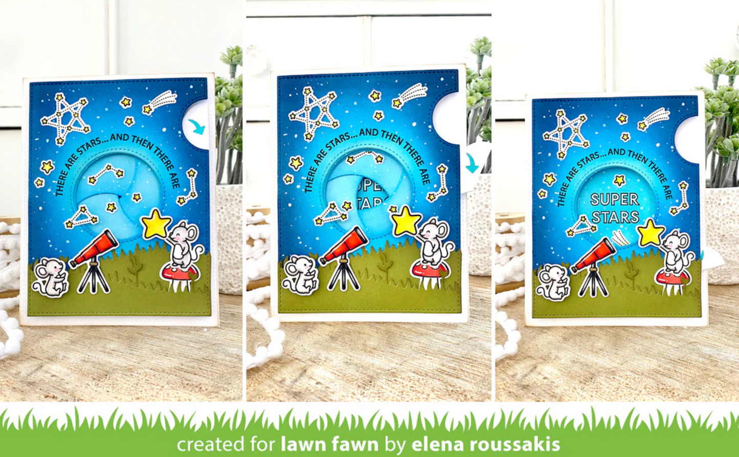 Lawn Fawn Magic Iris Die Set