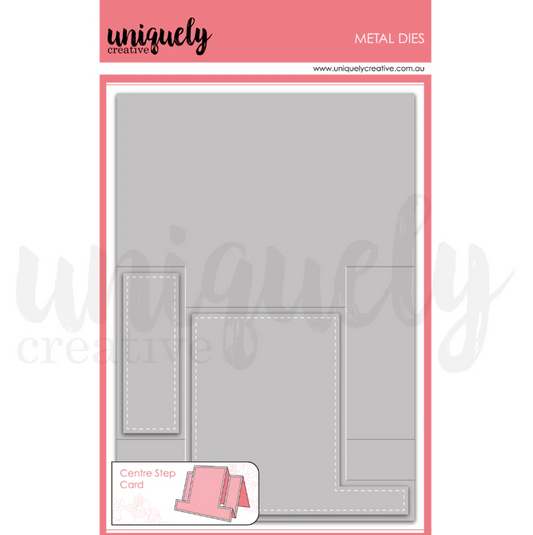 Uniquely Creative Centre Stepper Card Die
