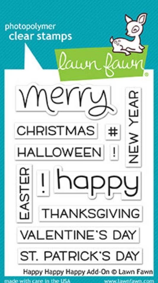 Lawn Fawn Happy Happy Happy Add-On Bundle