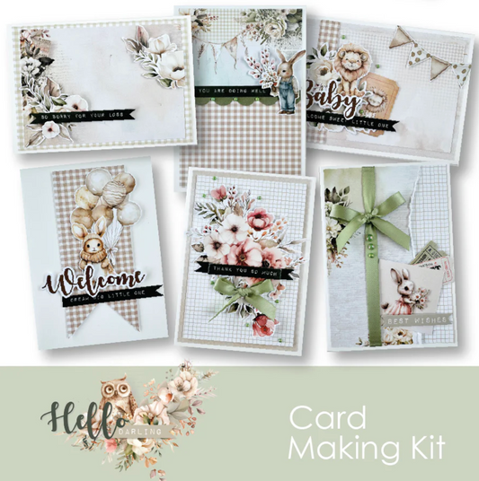 Uniquely Creative Hello Darling Card Making Kit
