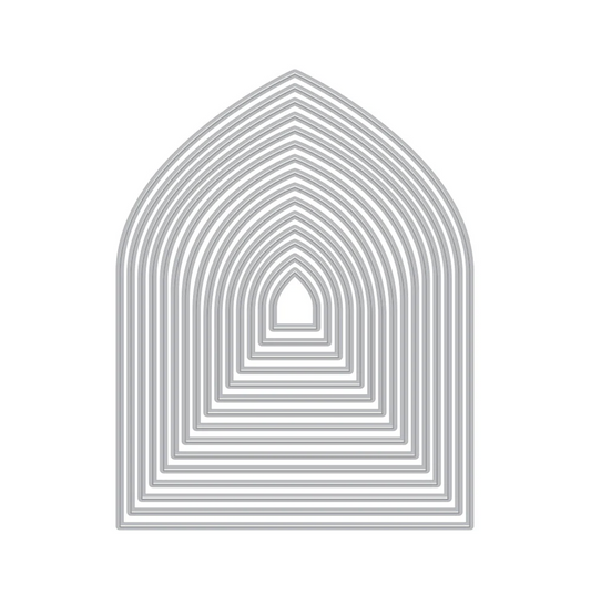 Hero Arts Pointed Arches Infinity Nesting Dies